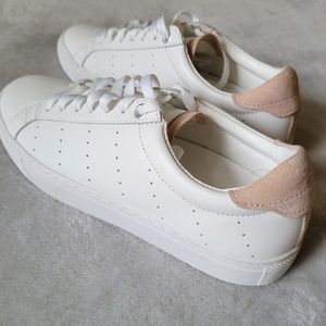 JCREW Saturday White Leather Sneakers